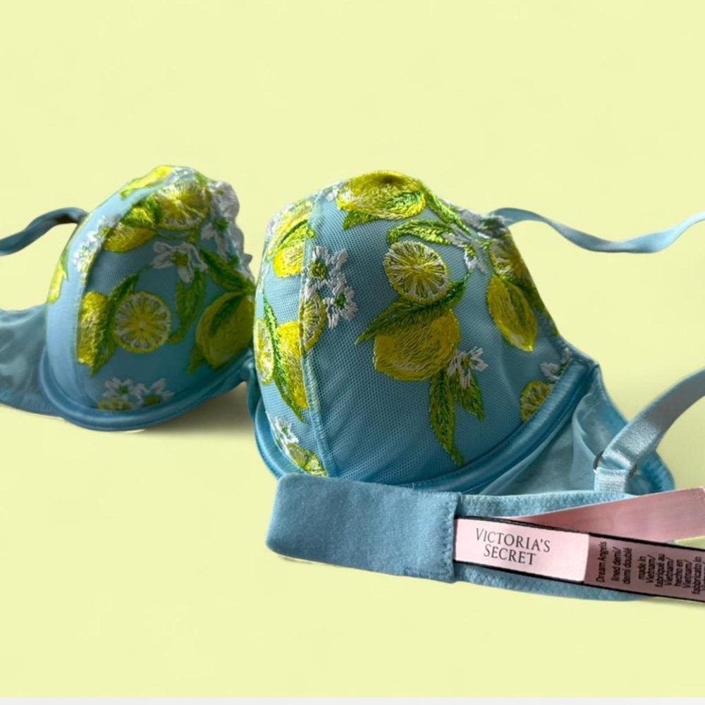 Victoria's Secret Dream Angels Embroidered Demi Bra 32DD Never Worn